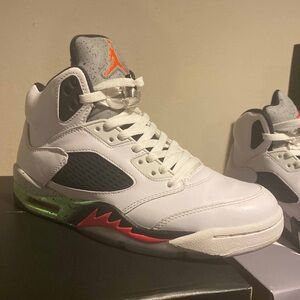 Air Jordan Retro 5 Pro stars/Poison Mens 8.5
